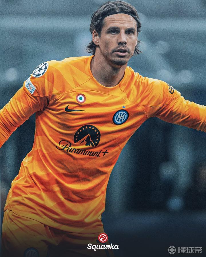 瑞士门将索默近期因手指受伤接受治疗