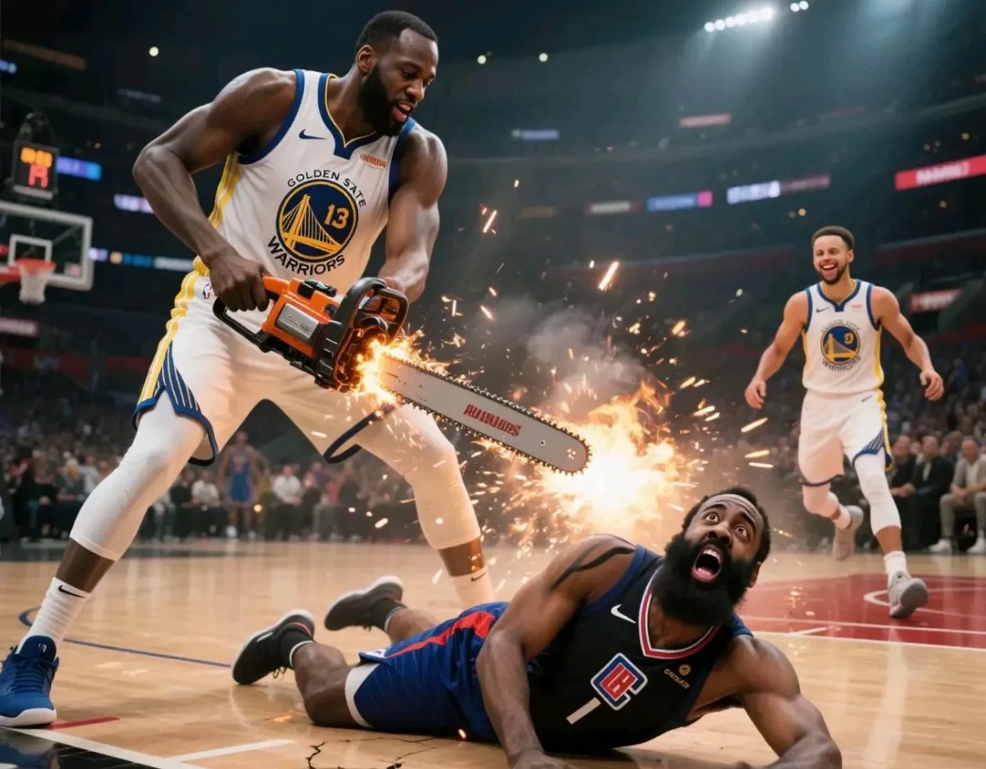 快船队在客场遭遇困难，最终险胜对手